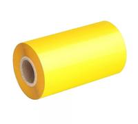 Nastro Trasferimento Termico Cera / Resina 110 MM X 300 M Giallo 1 Pollici
