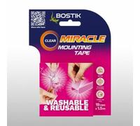 Nastro Trasparente Bostik Miracle Biadesivo 19Mm X 1.5M