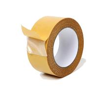 Nastro trasparente super appiccicoso con nastro adesivo con maglia rimovibile in fibra di vetro Tipo di montaggio a doppio lato per tappeti, tappeti, immagini e mestieri d'arte giallo 5cmx20m