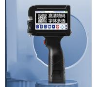 Nastro trasportatore automatico con stampante a getto d'inchiostro intelligente, velocità regolabile per una linea di montaggio efficiente, supporta l'importazione grafica U Disk e un oggetto per