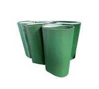 Nastro trasportatore di trasmissione in PVC, nastro in sostitutivo da tavolo, alimentazione a tamburo 5 mm spessore, elettrico resistente agli strappi for la produzione(120x28cm/47x11in)