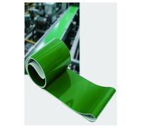 Nastro trasportatore durevole in PVC resistente all'usura ideale per la movimentazione dei bagagli in aeroporto e il trasporto di materiali Uso industriale pesante Movimento del carico efficiente