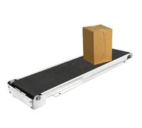 Nastro trasportatore elettrico in acciaio inossidabile con motore brushless e regolatore di velocità Capacità di carico 3.5-5KG perfetto per la lavorazione degli alimenti e l'imballaggio di prodotti