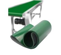 Nastro trasportatore industriale in PVC per linee di montaggio, imballaggio e trasformazione degli alimenti efficienti