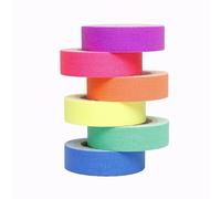 Nastro UV Luce Nera - Nastro Tessuto Fluorescente per Decorazioni Feste Neon, 15mm x 5m(1pcs-Green-15mm*5m)