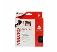 Nastro Velcro Velcro VEL-EC60217 20 mm x 5 m Nero Autoadesivo