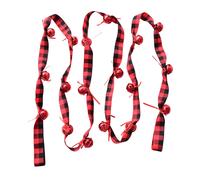 Nastro Velluto Campanella Stringa per Decorazione Porta Albero di Natale 2 7 M C