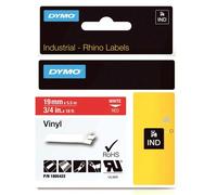 Nastro Vinile Bianco Su Rosso 19MM - 1805422
