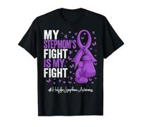 Nastro Viola Matrigna Hodgkins Lymphoma Awareness Maglietta