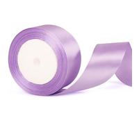 Nastro viola per auto da matrimonio, spesso 40 mm e largo 40 mm, adatto per confezioni regalo, accessori per capelli, bouquet, decorazioni per auto da matrimonio e confezioni regalo per torte.