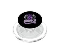 Nastro viola per la consapevolezza del cancro al pancreas, suocera PopSockets PopGrip per MagSafe