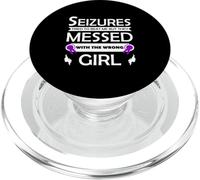 Nastro viola per la consapevolezza delle crisi epilettiche per il disturbo epilettico PopSockets PopGrip per MagSafe