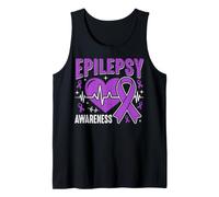 Nastro Viola per la consapevolezza dell'epilessia Canotta
