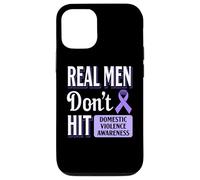 Nastro viola per sensibilizzazione alla violenza domestica anti abuso Custodia per iPhone 12/12 Pro