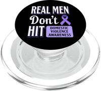 Nastro viola per sensibilizzazione alla violenza domestica anti abuso PopSockets PopGrip per MagSafe