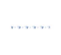 Nastro Washi - Petit coeur - Blu layette - 10mm - Rotolo 15m - Mixte