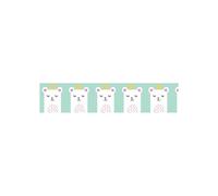 nastro washi - RAYHER - principessa orso bianco - 15 mm - 10 m - decorativo DIY