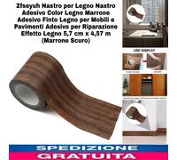 Nastro x Legno Nastro Adesivo Color Legno Marrone Adesivo Finto Legno X Mobili