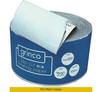Carta abrasiva allo stereato di zinco per turapori - h 12 cm - Mod. H-A - Rotolo