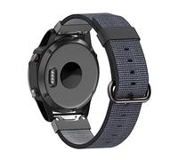 NASUNJIA Cinturini For Orologi Intelligenti In Nylon Da 22 Mm Compatibili Con Garmin Fenix 5 Plus 6 Pro 7 Forerunner 935 945 Epix Sostituzione Cinturini A Sgancio Rapido(Black,For Garmin Epix)