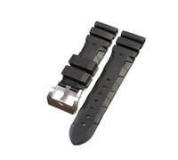 NASUNJIA Cinturino per orologio compatibile con Panerai SUBMERSIBLE PAM 441 359, Gomma morbida, 24mm 26mm, Cinturino uomo, Accessori orologi, Bracciale orologio, Colore: multicolore