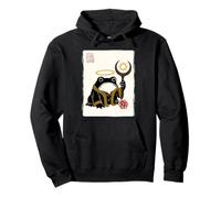 Nat 1 Grumpy Giapponese Rana chierico Divertente DND Felpa con Cappuccio