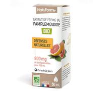 Nat & Form Estratto di Semi di Pompelmo Bio Difese Naturali 50ml - Integratore