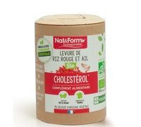 Nat & Form Lievito di Riso Rosso e Aglio Bio Colesterolo 90 Capsule - Integratore per il colesterolo