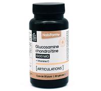 Nat & Form Premium Glucosamina Condroitina 60 Capsule - Integratore articolare