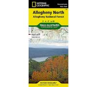 Nat Geo Maps Allegheny North Map (Allegheny National Forest) (Map)