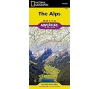 Nat Geo Maps Alps Map (Map)