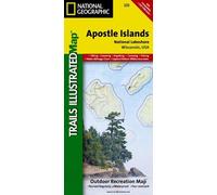 Nat Geo Maps Apostle Islands National Lakeshore Map (Map)