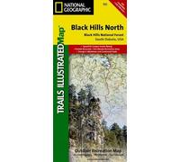 Nat Geo Maps Black Hills North Map (Black Hills National Forest) (Map)