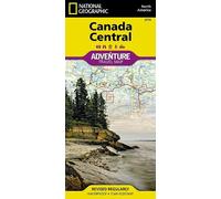 Nat Geo Maps Canada Central Map (Map)