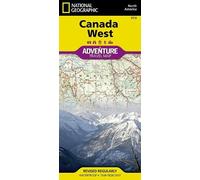 Nat Geo Maps Canada West Map (Map)