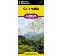 Nat Geo Maps Colombia Map (Map)