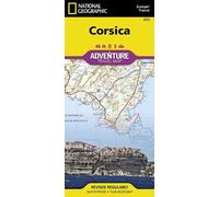 Nat Geo Maps Corsica Map (France) (Map)
