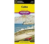 National Geographic Adventure Map Cuba North America: Travel Maps International Adventure Map
