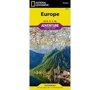 Nat Geo Maps Europe Map (Map)