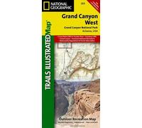 Nat Geo Maps Grand Canyon West Map (Grand Canyon National Park) (Map)