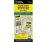 Nat Geo Maps Grand Teton Day Hikes and National Park Map (Map Pack) (Map)