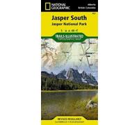 Nat Geo Maps Jasper South Map (Jasper National Park) (Map)
