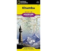 National Geographic – Adventure Map Khumbu: Nepal – Mappa – Lingua inglese