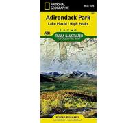Nat Geo Maps Lake Placid, High Peaks: Adirondack Park Map (Map)