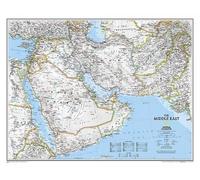 Nat Geo Maps Middle East Classic Map [Tubed] (Map)