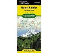 Nat Geo Maps Mount Rainier National Park Map (Map)