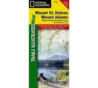 Nat Geo Maps Mount St. Helens, Mount Adams Map (Map)