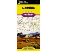 National Geographic – Mappa – Adventure Namibia – Impermeabile, resistente agli strappi