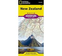 Nat Geo Maps New Zealand Map (Map)