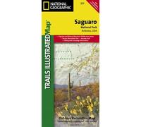 Nat Geo Maps Saguaro National Park Map (Map)